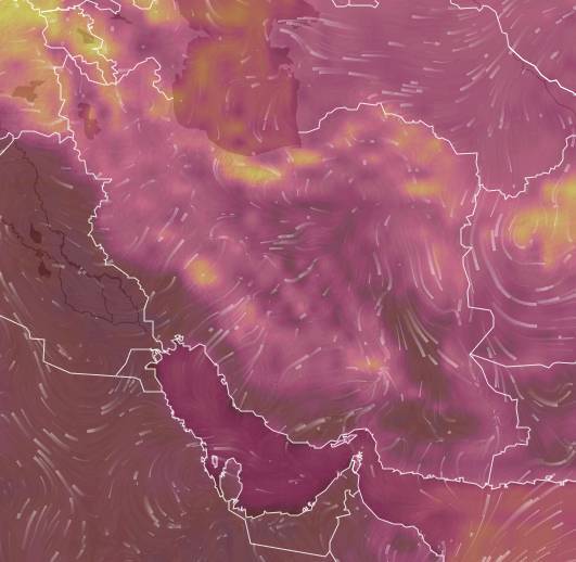 آسمانی صاف و جوی پایدار در بیشتر مناطق کشور