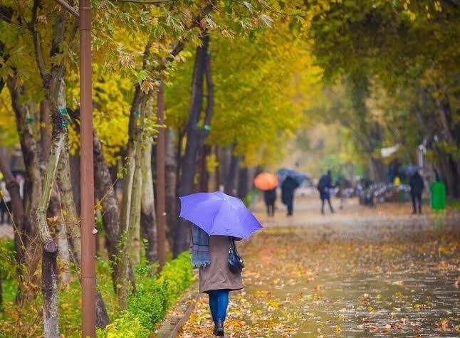 رگبار باران در ۱۷ استان و هشدار نارنجی در ۵ منطقه
