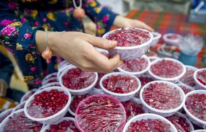 تاکید بر توسعه صنایع تبدیلی در روز ملی انار
